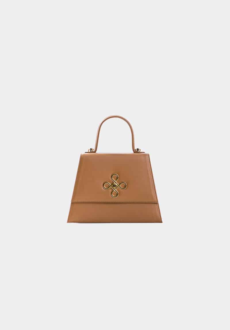 Artemis-mini-sac-a-main-cuir-veau-pleine-fleur-brun-face