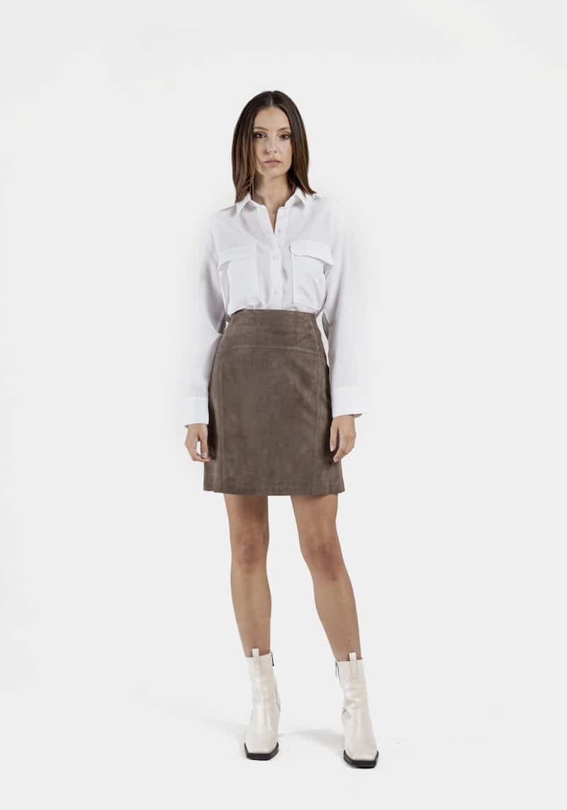 Skirt-high-waist-suede-dev