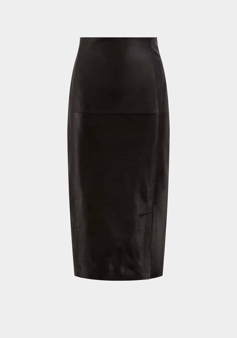 armel-high-waisted-skirt-spindle-cut-elegant-lambskin