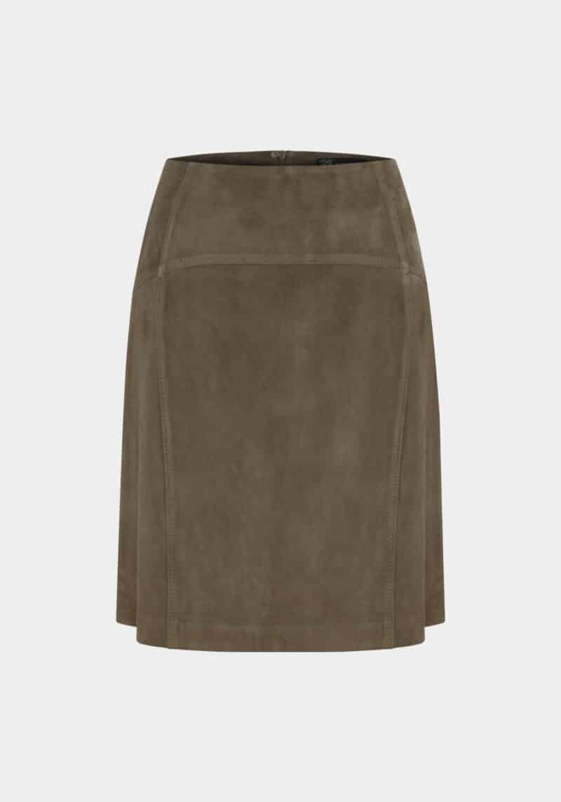 wave-short-skirt-high-waist-suede-velvet