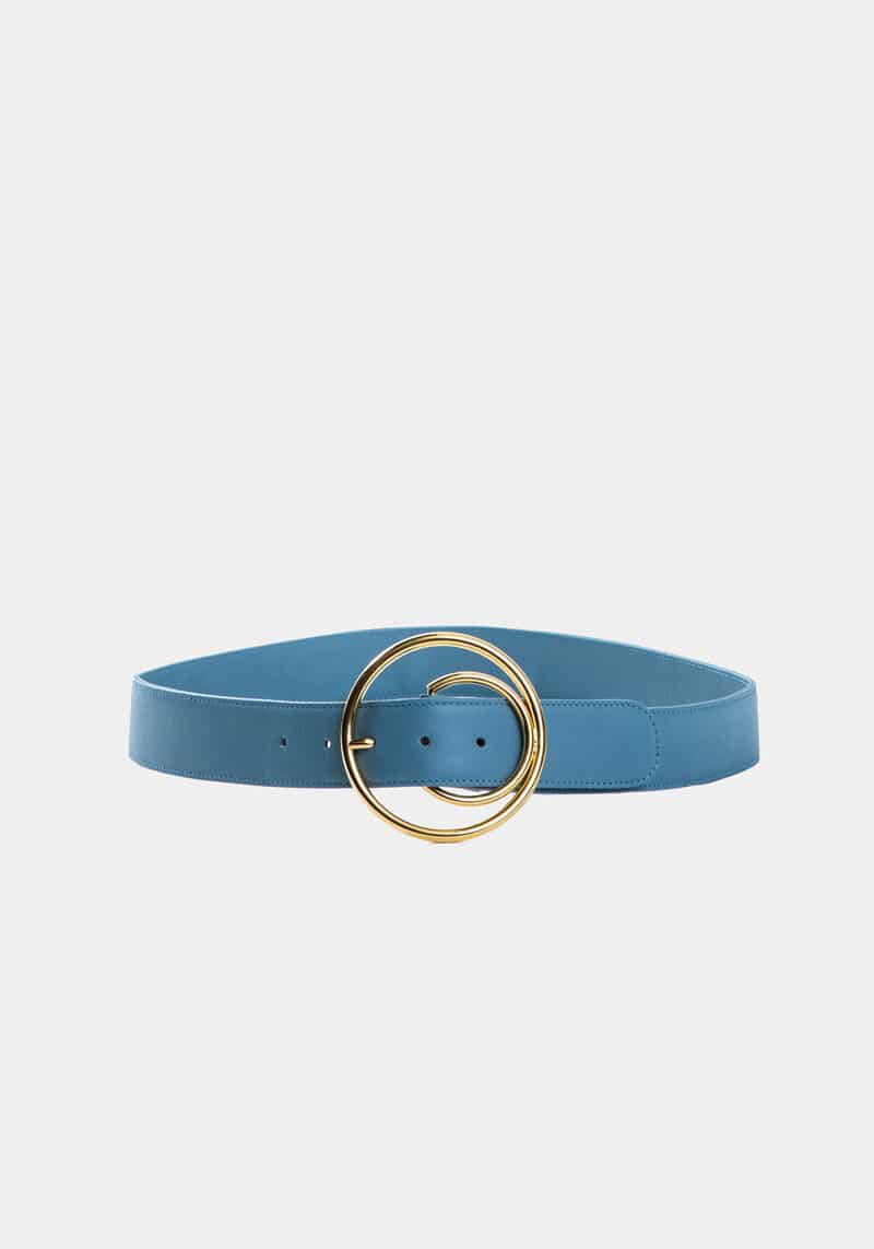 cybele-ceinture-bleu-boucle-ronde-gold-cuir-veau-pleine-fleur-face