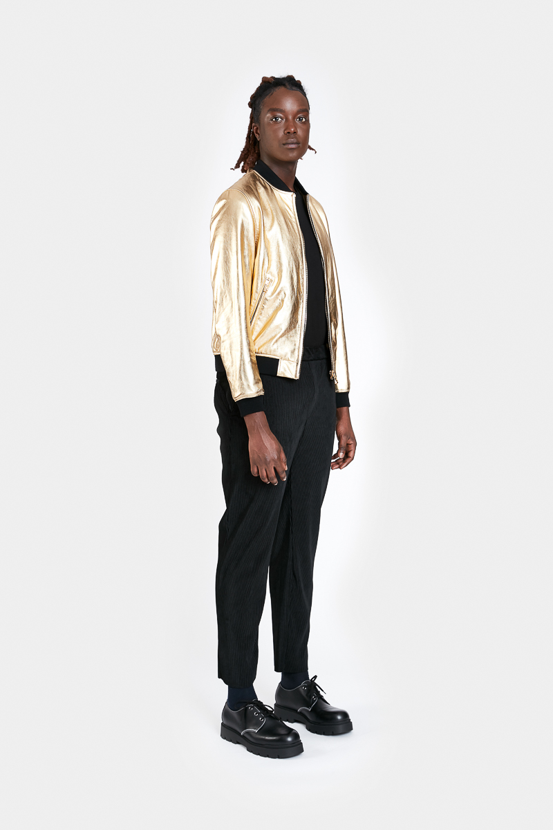 Fashion Jackets Blousons Blouson gold-colored elegant 