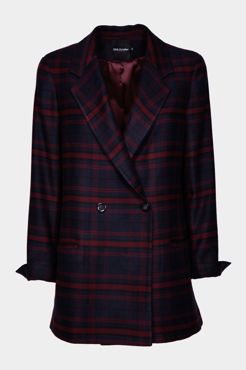 Himalaya-jas-blazer-double-breasted-buttons-pockets-kraag-revers-straight-cut-comfortable-wool-checks-0