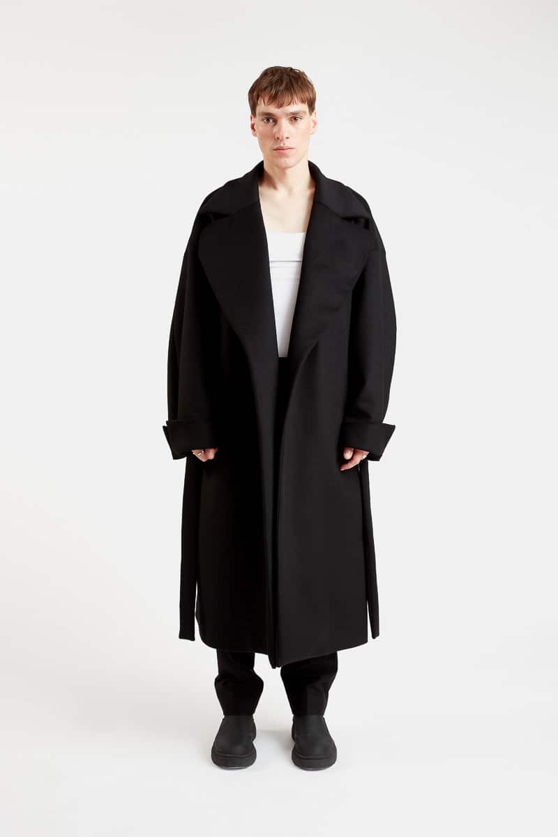 manteau chaud oversize