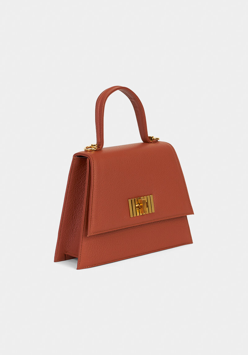 Artemis-mini-sac-a-main-cuir-veau-pleine-fleur-cognac