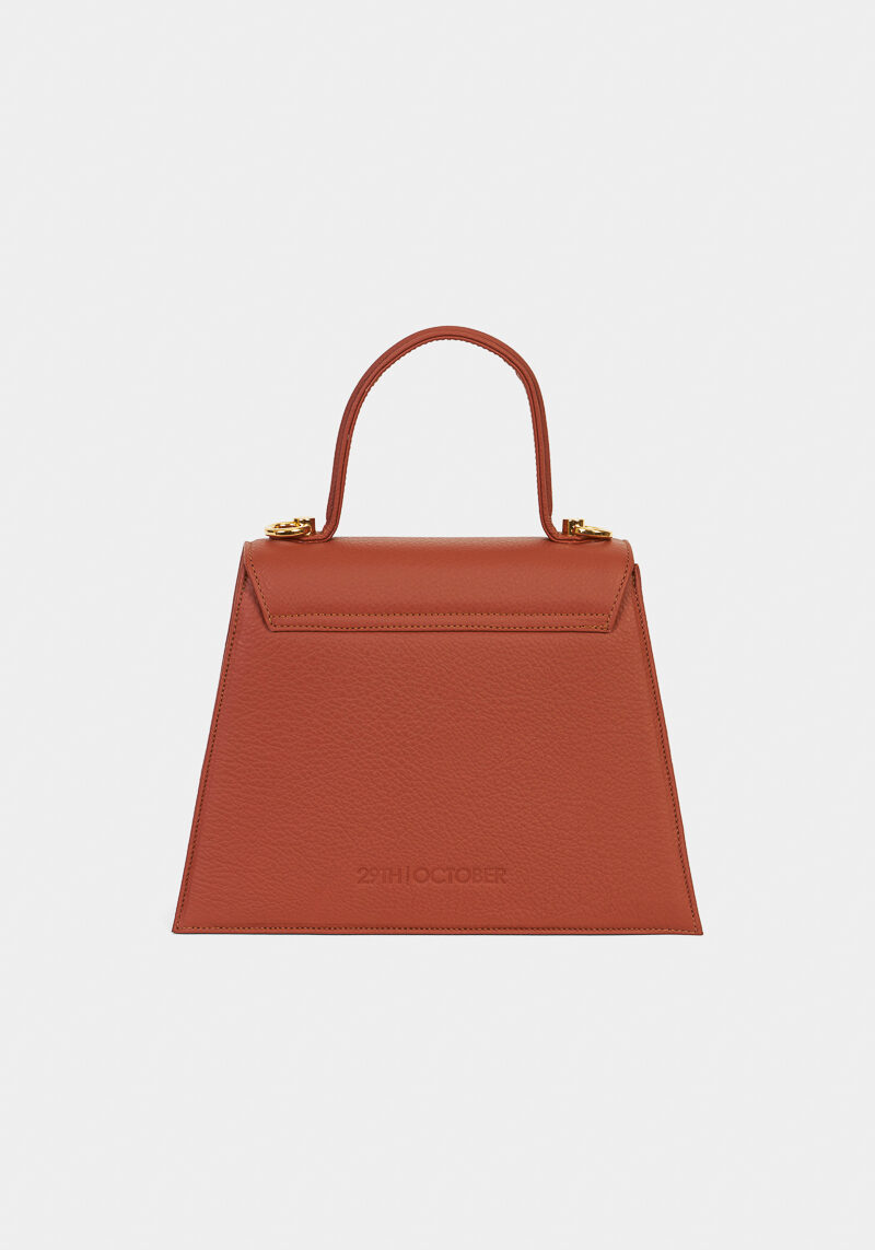 Artemis-mini-sac-a-main-cuir-veau-pleine-fleur-cognac-élégant
