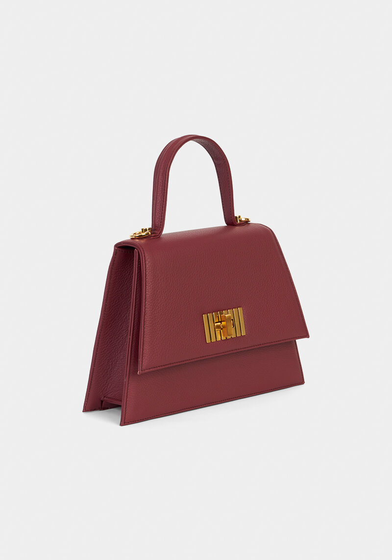 Artemis-mini-sac-a-main-cuir-veau-pleine-fleur-marron