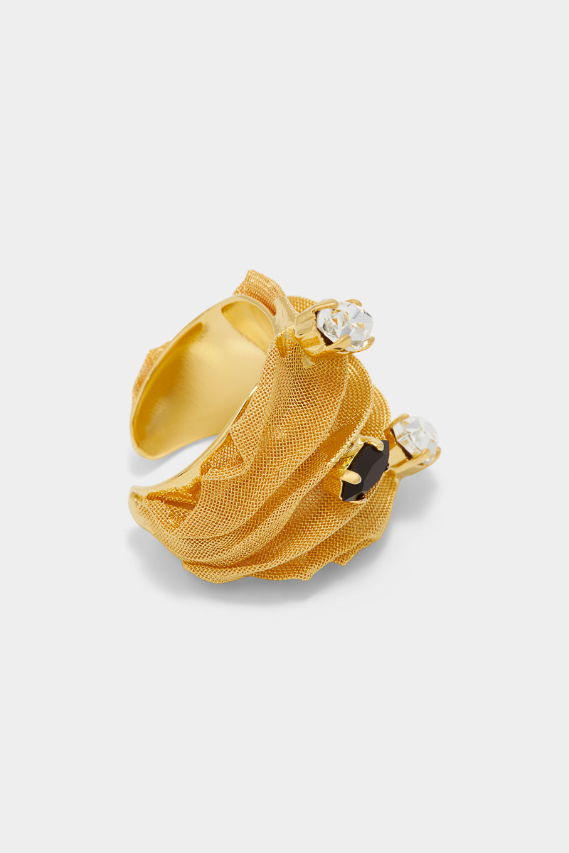 bague-plaqué-or-cristaux-swarovski-noir-blanc-design-luxe-ajustable