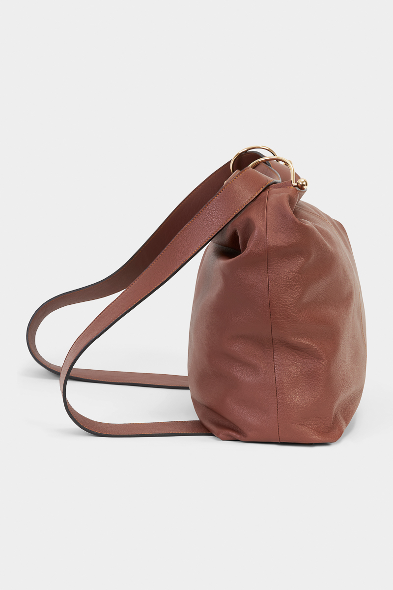Diane-sac-cabas-à-dos-cuir-pleine-fleur-marron