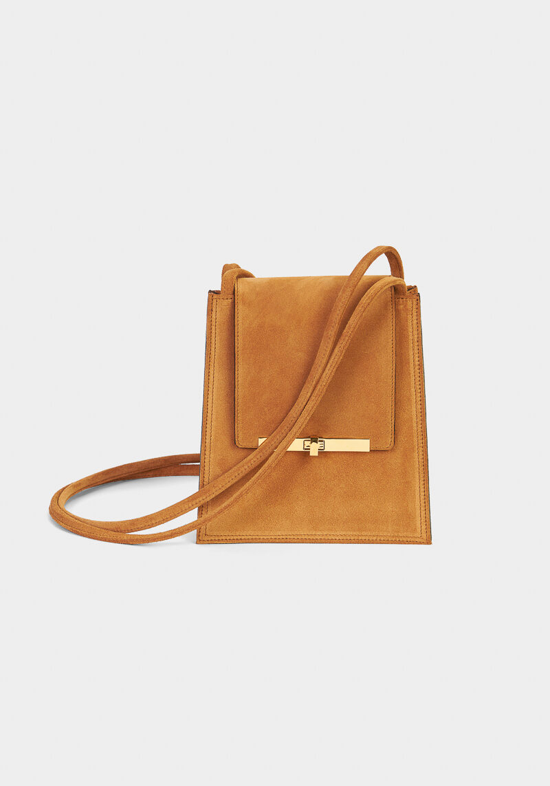 Luna-sac-a-main-cuir-veau-pleine-fleur-camel-unique-versatile-design-intemporel