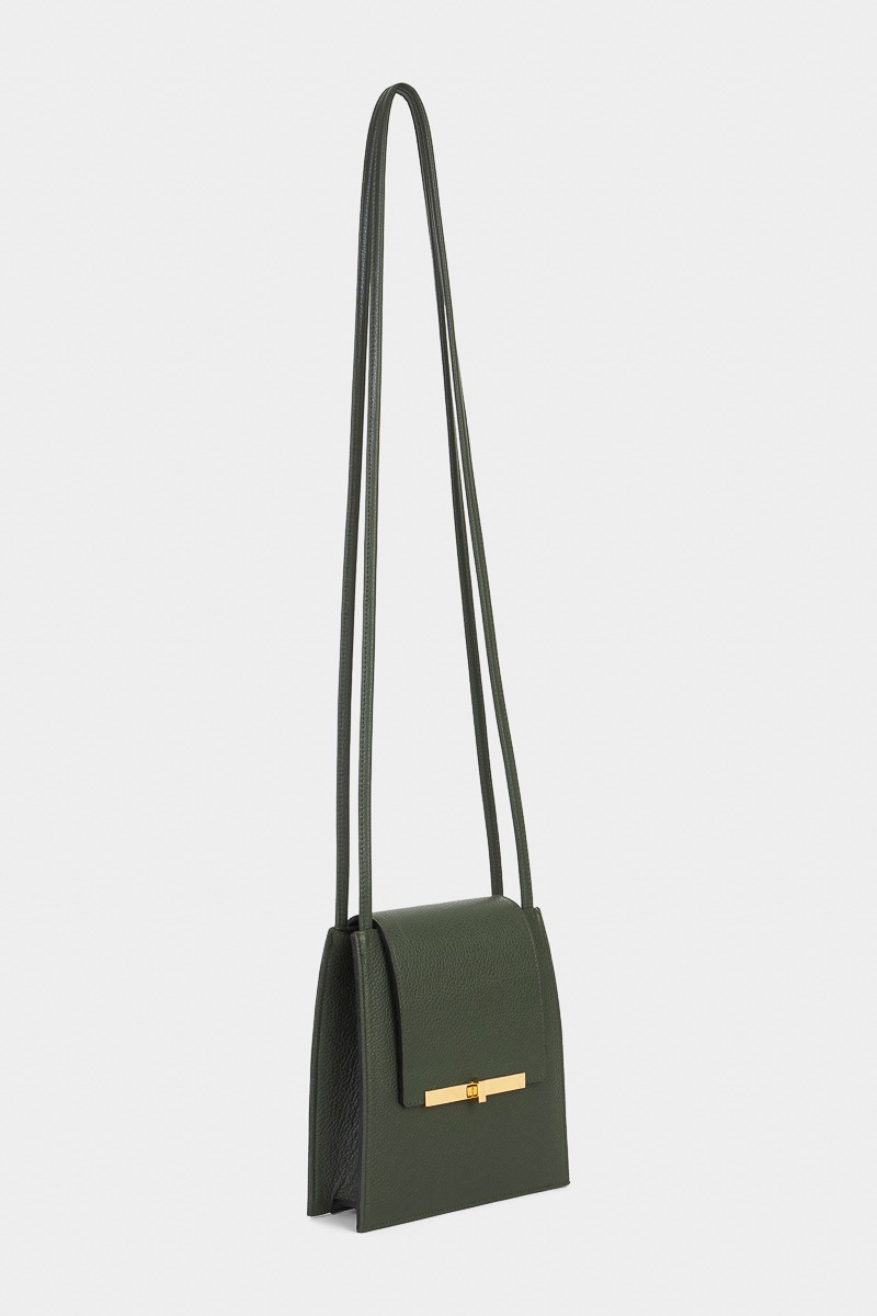 Luna-sac-a-main-cuir-veau-pleine-fleur-vert-unique-versatile-design