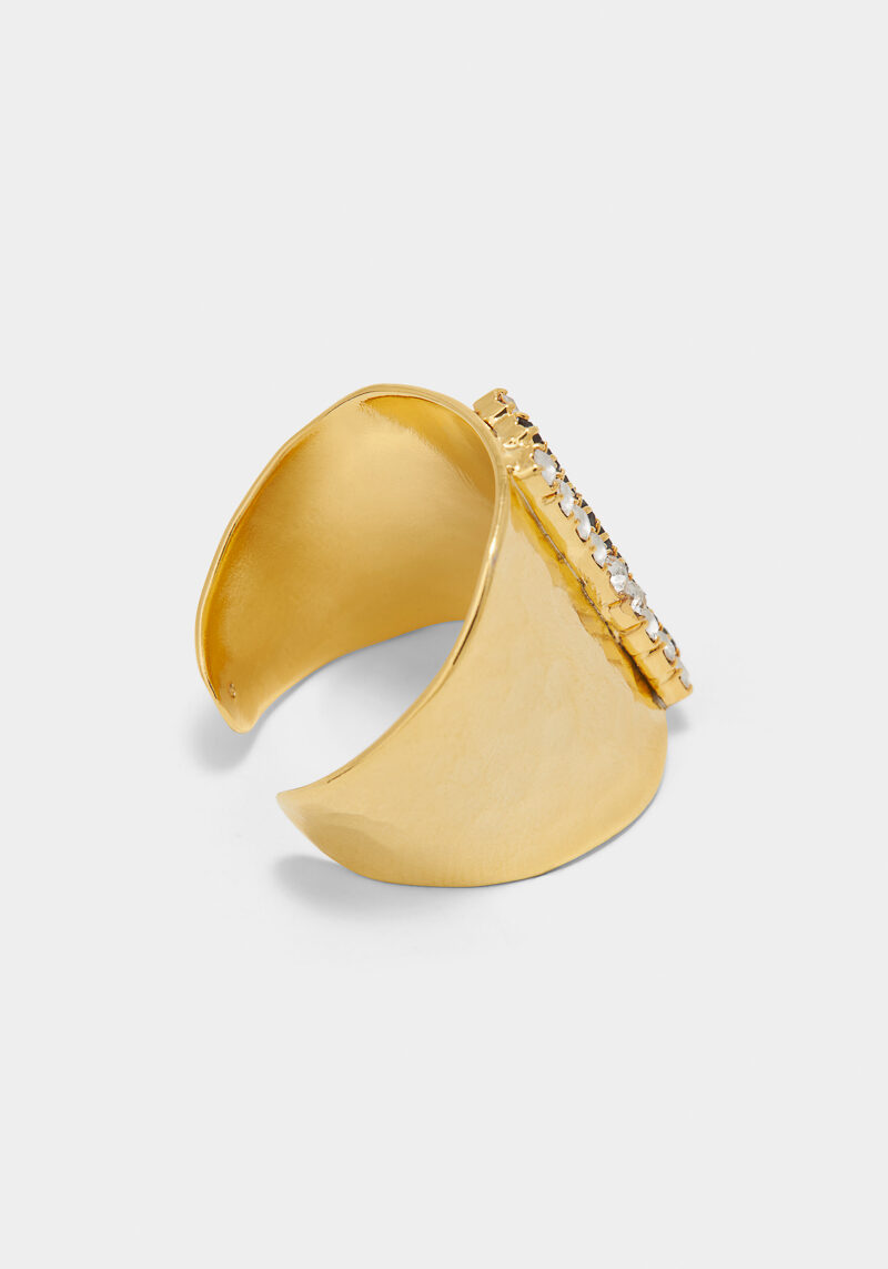 bague-plaqué-or-cristaux-swarovski-noir-blanc-design-luxe-ajustable-chic