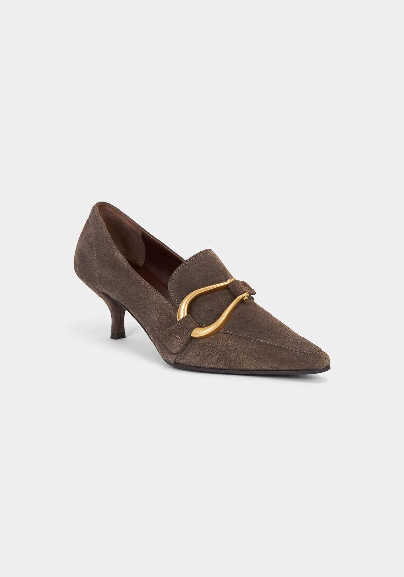 escarpins-mocassins-daim-gris-taupe-design-élégant-unique-luxe