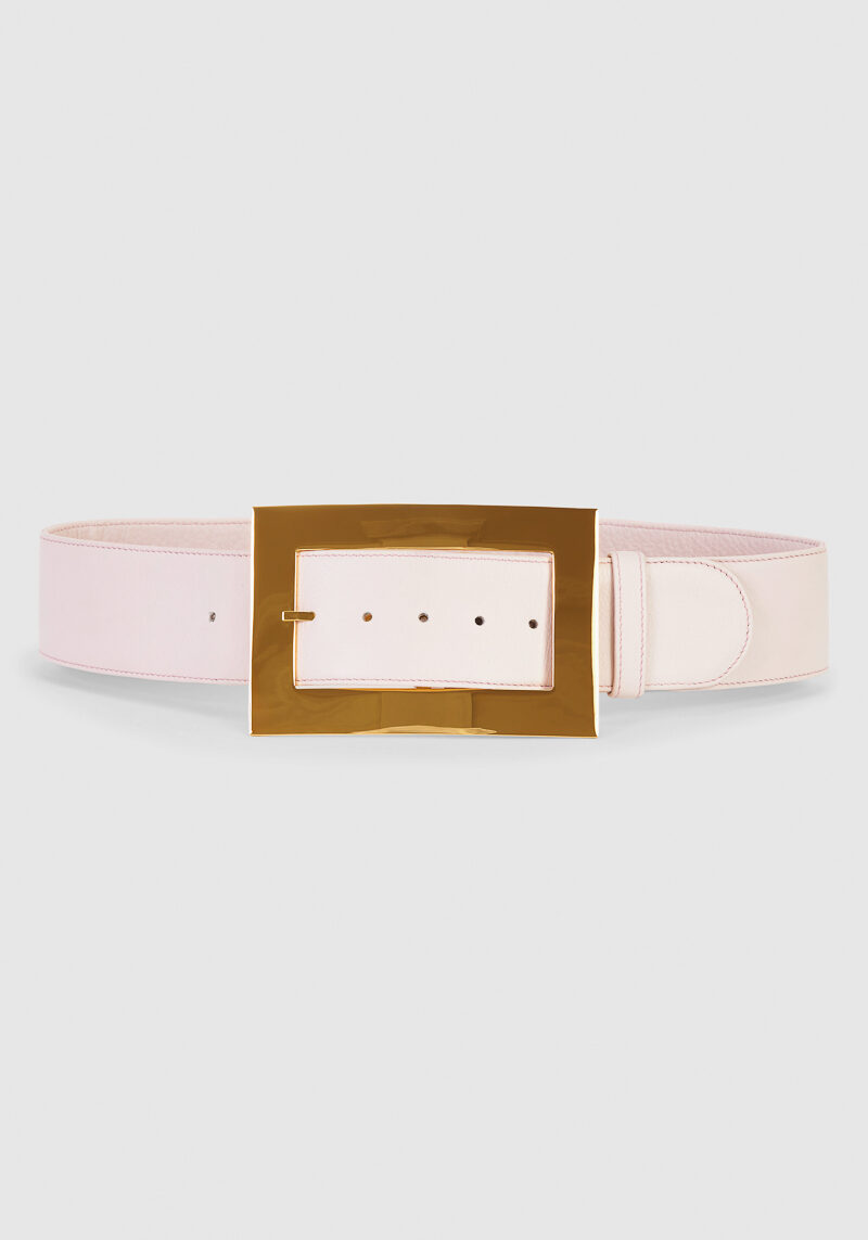 iris-ceinture-cuir-rose-design-élégant-intemporel-luxe-artisan