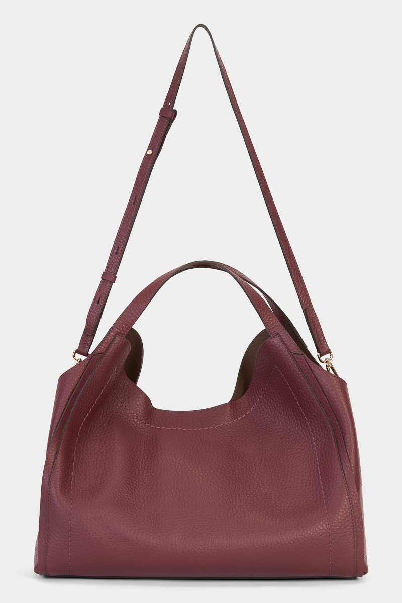 seri-sac-à-main-cuir-veau-pleine-fleur-bordeaux-raffiné-élégant-intemporel-unique